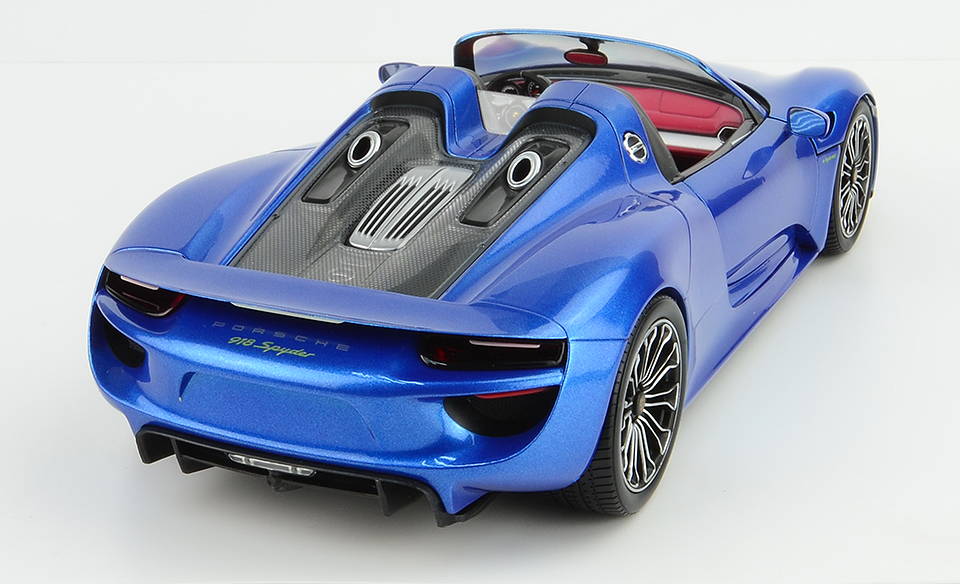 110062432 Porsche918 Sypder 2013 Blue Metallic 