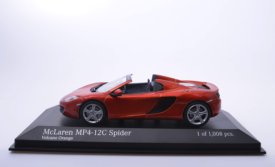 McLaren MP4-12C Spider 2012 Oange metallic