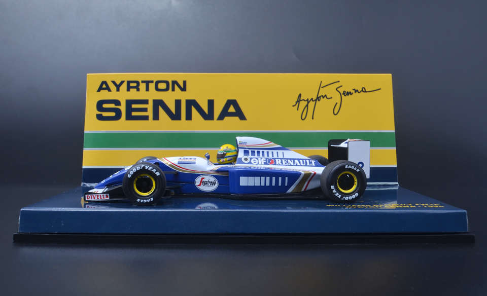 Model of WILLIAMS FW 16 1994 AYRTON SENNA