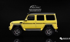 Mercedes-Benz G-class 4X4² -Electric Beam Yellow 1/18 