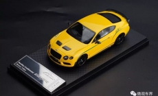 Bentley Continental GT3-R -Monaco Yellow 1/43