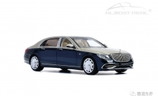 Mercedes-Maybach S-Class - 2019 - Anthracite Blue/Aragonite Silver 1/43