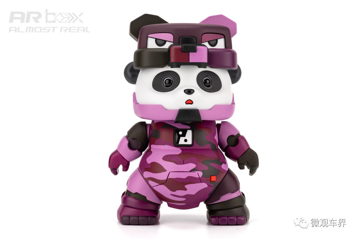 胖哒手办潮玩 迷彩-紫色 Pangda - Purple Squad