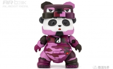 胖哒手办潮玩 迷彩-紫色 Pangda - Purple Squad