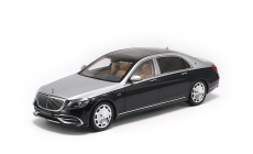 Mercedes-Maybach S-Class - 2019 Obsidian Black/Iridium Silver 1/18