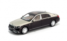 Mercedes-Maybach S-Class - 2019 Ruby Black/ Aragonite Silver 1/18