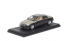 Mercedes Maybach s-class 2019-Ruby Black /Aragonite Silver 1/18